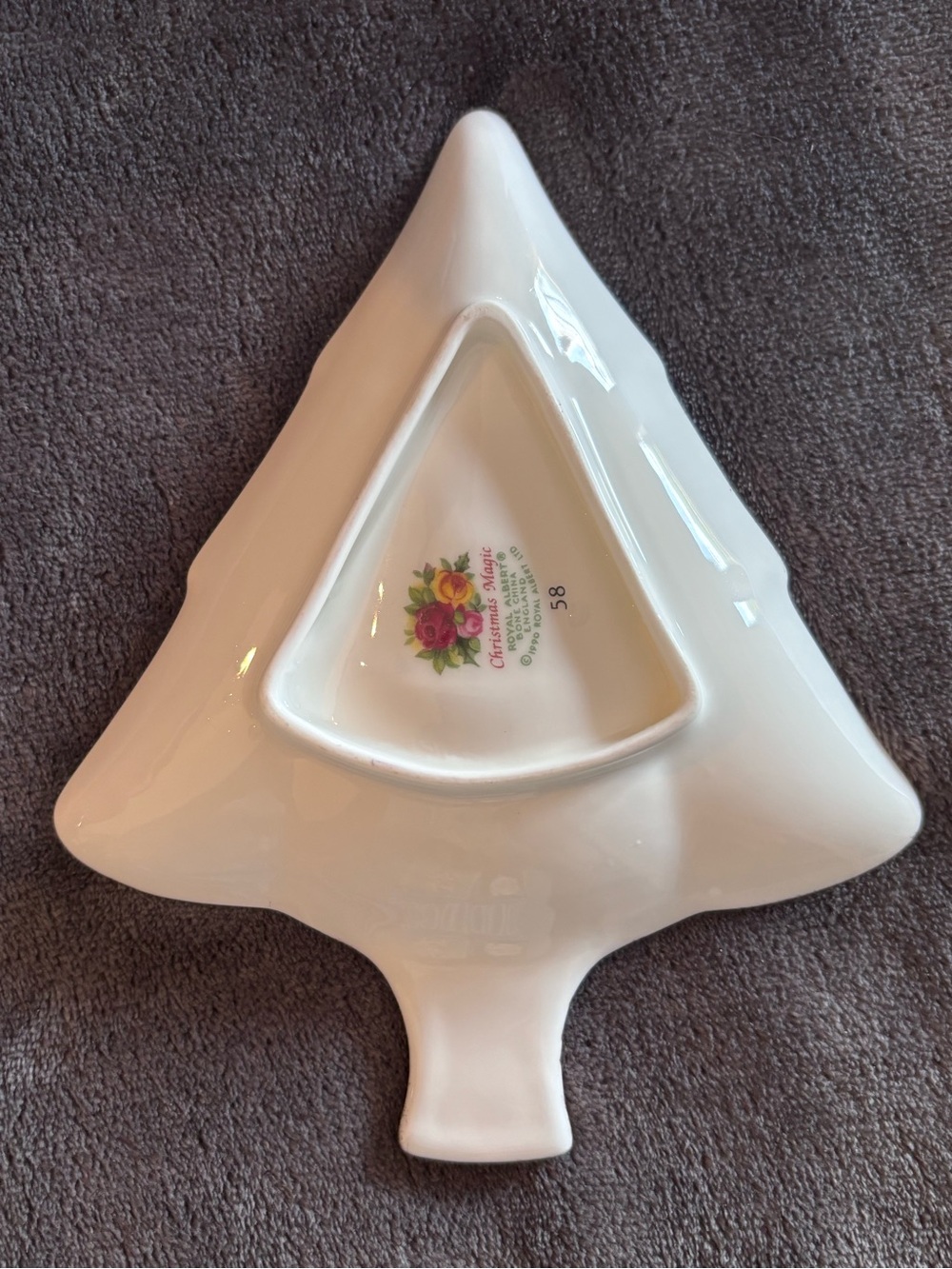 Royal Albert Old Country Roses
Bone Christmas Magic Tree Candy Dish - Picture 2 of 3
